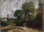 John Constable Stoke-by-Nayland, Suffolk. painting